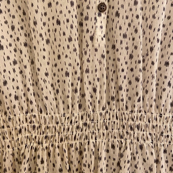 Club Monaco shirred waist mini dress - Picture 4 of 5